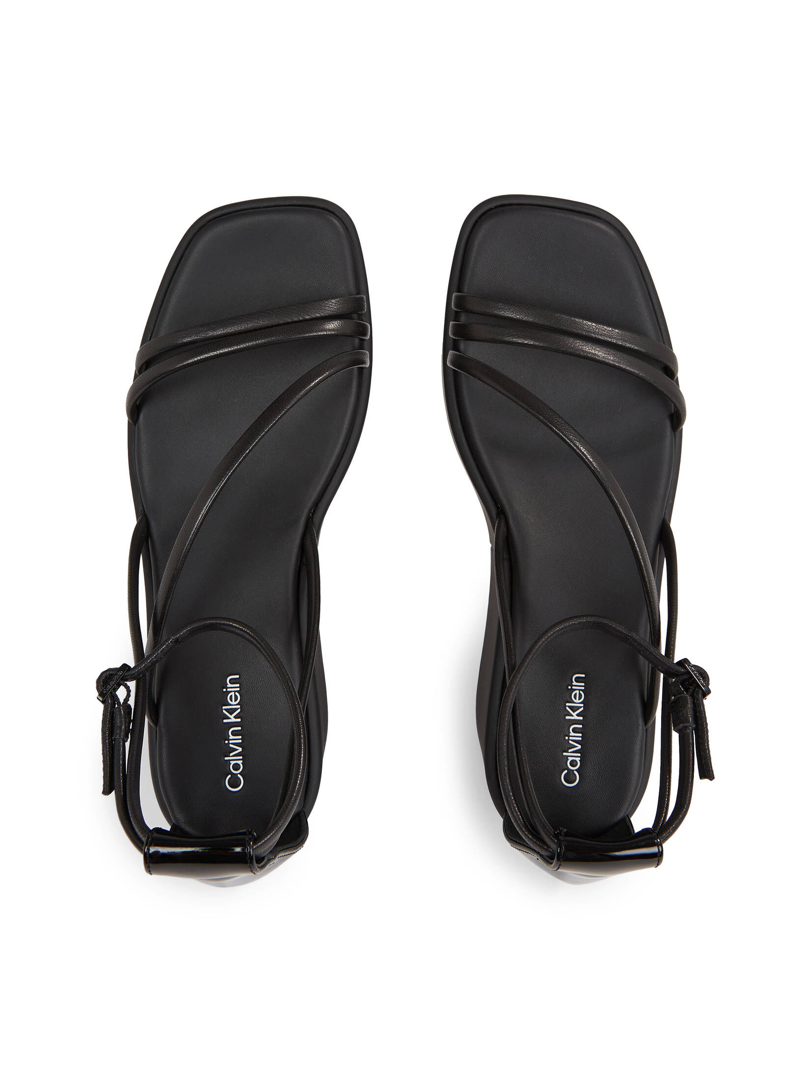 CALVIN KLEIN| Damen Sandalen aus Premium-Leder