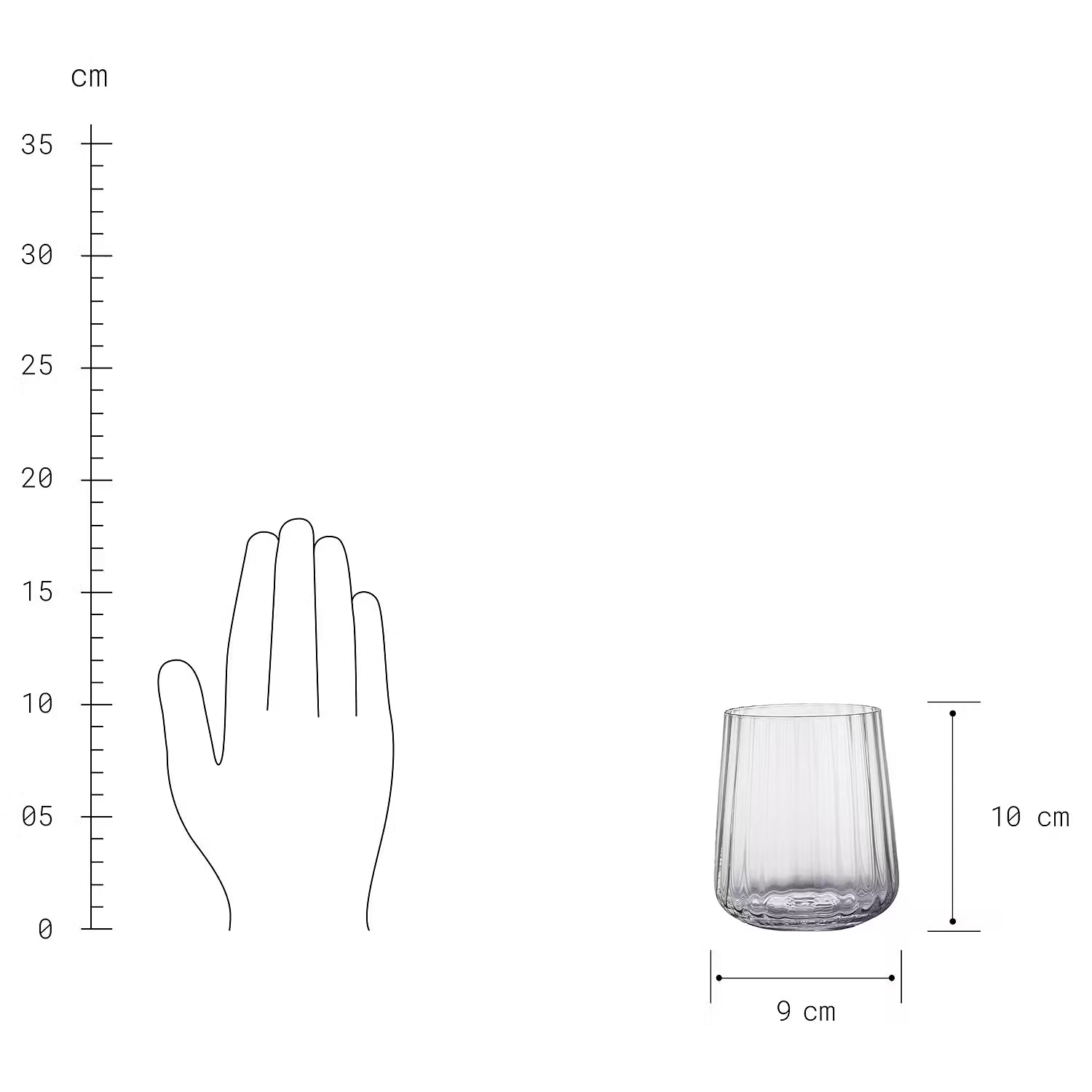 MODERN TIMES Wasserglas 6er-Set