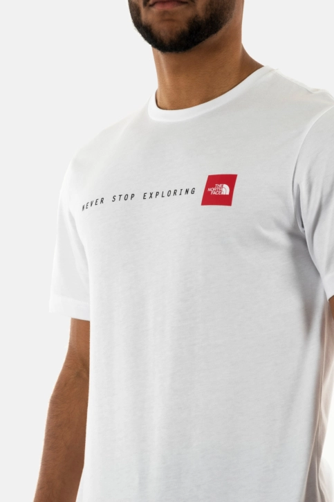 Tee shirt the north face 0a87ns fn41 white