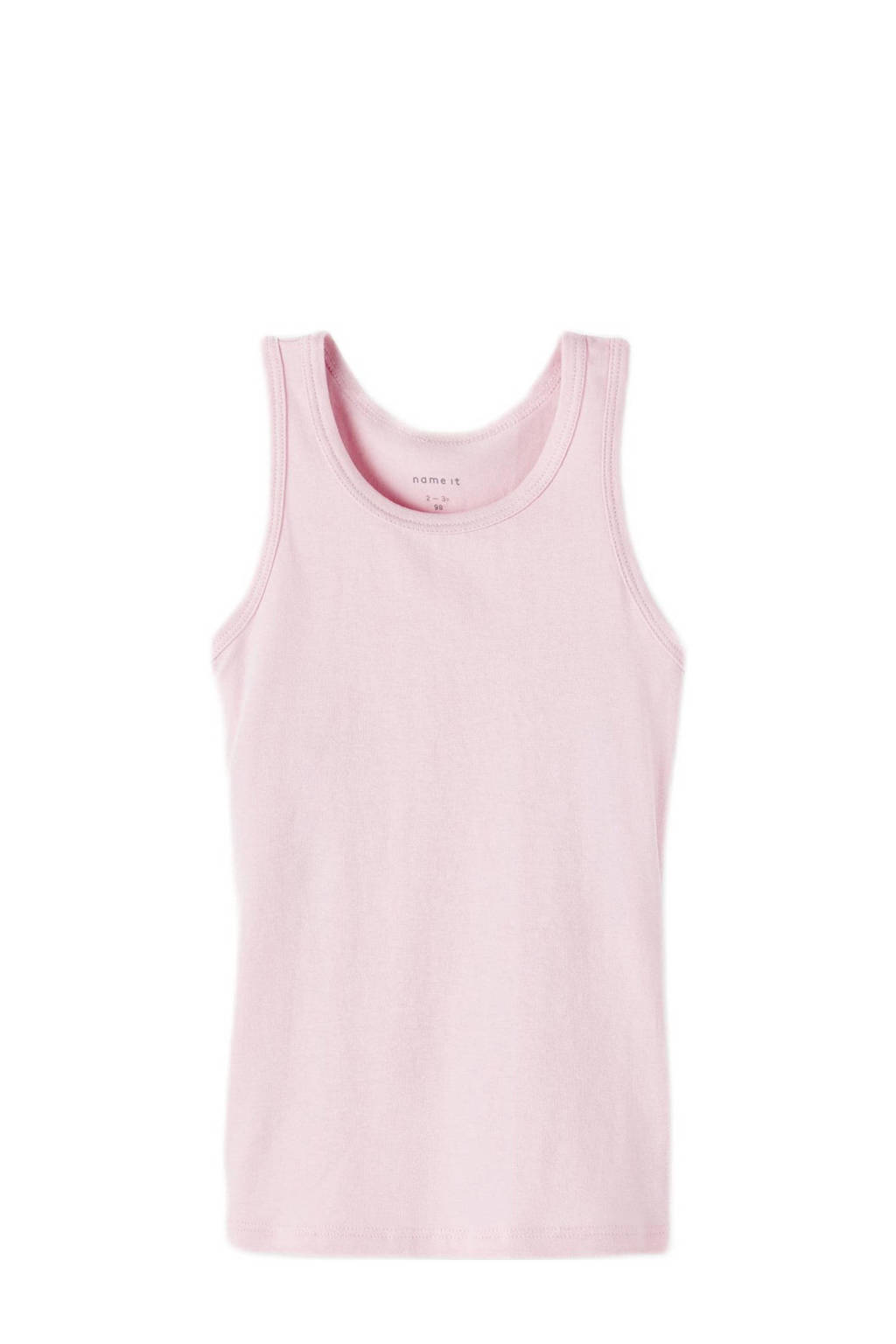 hemd NMFTANK TOP - set van 2 grijs melange/roze