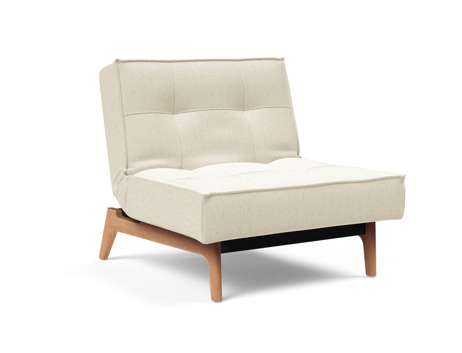 INNOVATION LIVING Schlafsessel HAVANNA Eiche natur /Boucle white