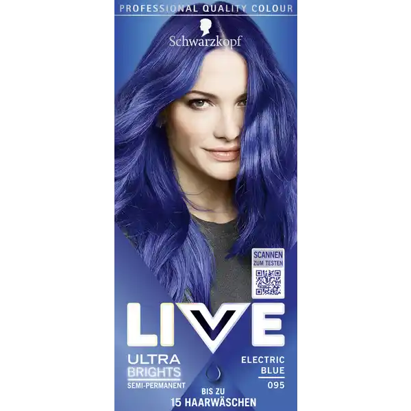 Ultra Brights Haarfarbe 095 Electric Blue
