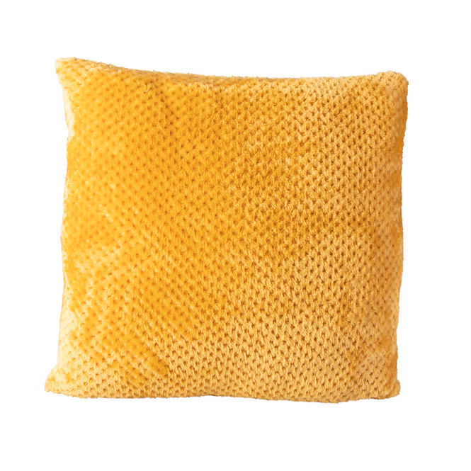 Kissen - ca. 45 x 45 cm - curry