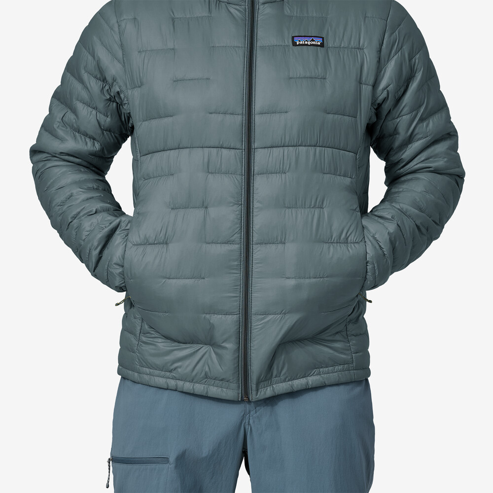 Herren-Micro-Puff-Hoodie