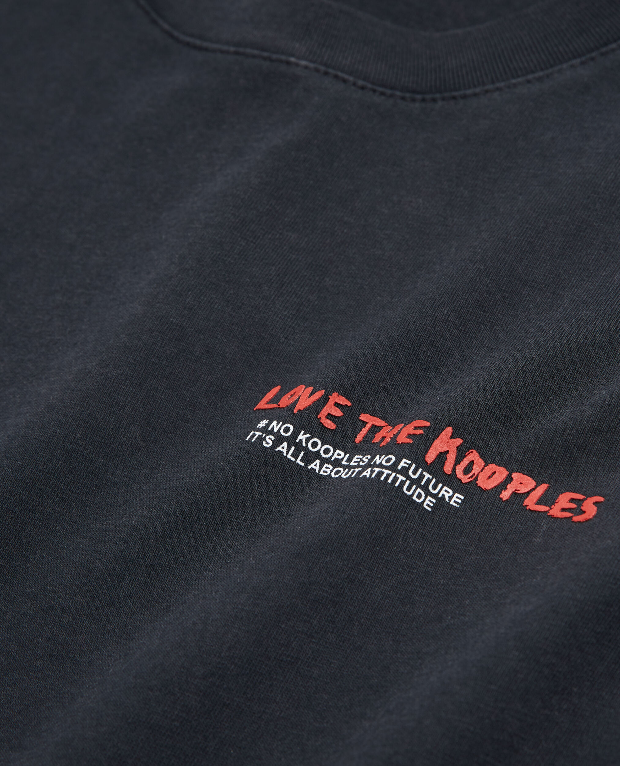 T-shirt Love Kooples noir