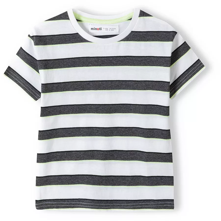 MINOTI 3er-Pack T-Shirts MintgrünGrauWeiß