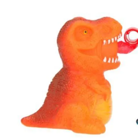 Depesche Dino World Quetsch Dino mit Licht, sortiert