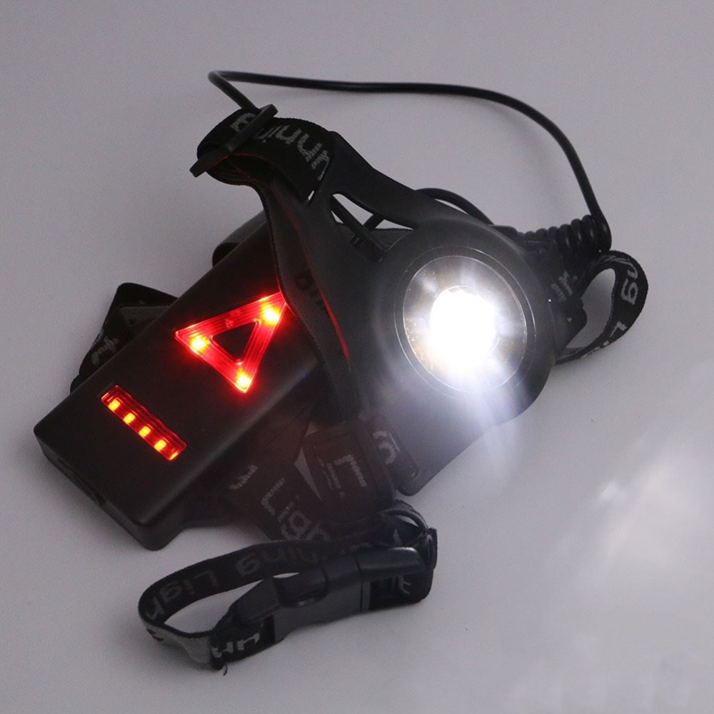 Running Light Sport Lauflicht LED Brust Lampe 250LM (IP65)   Wiederaufladbar