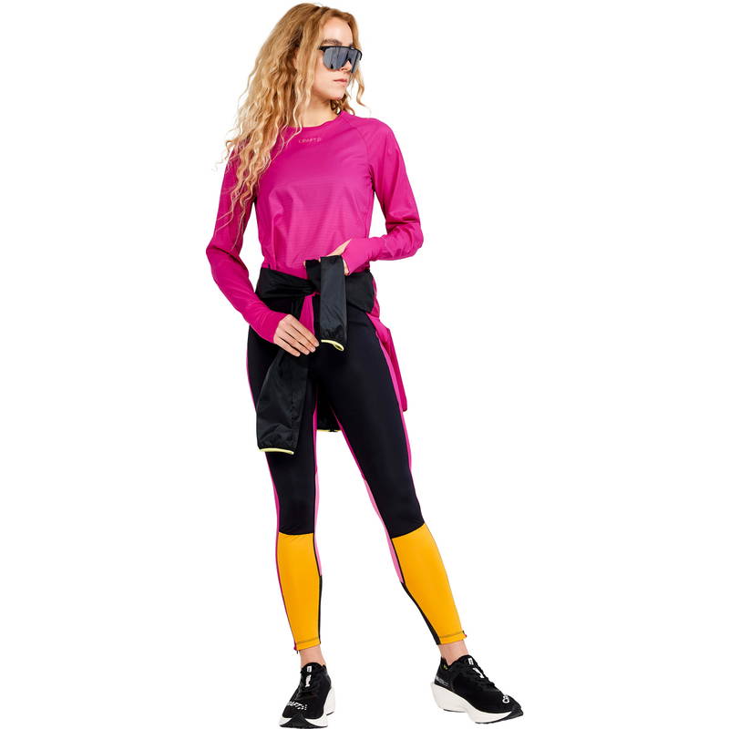 Craft Pro Hypervent Wind Langærmet Løbe T-shirt Dame