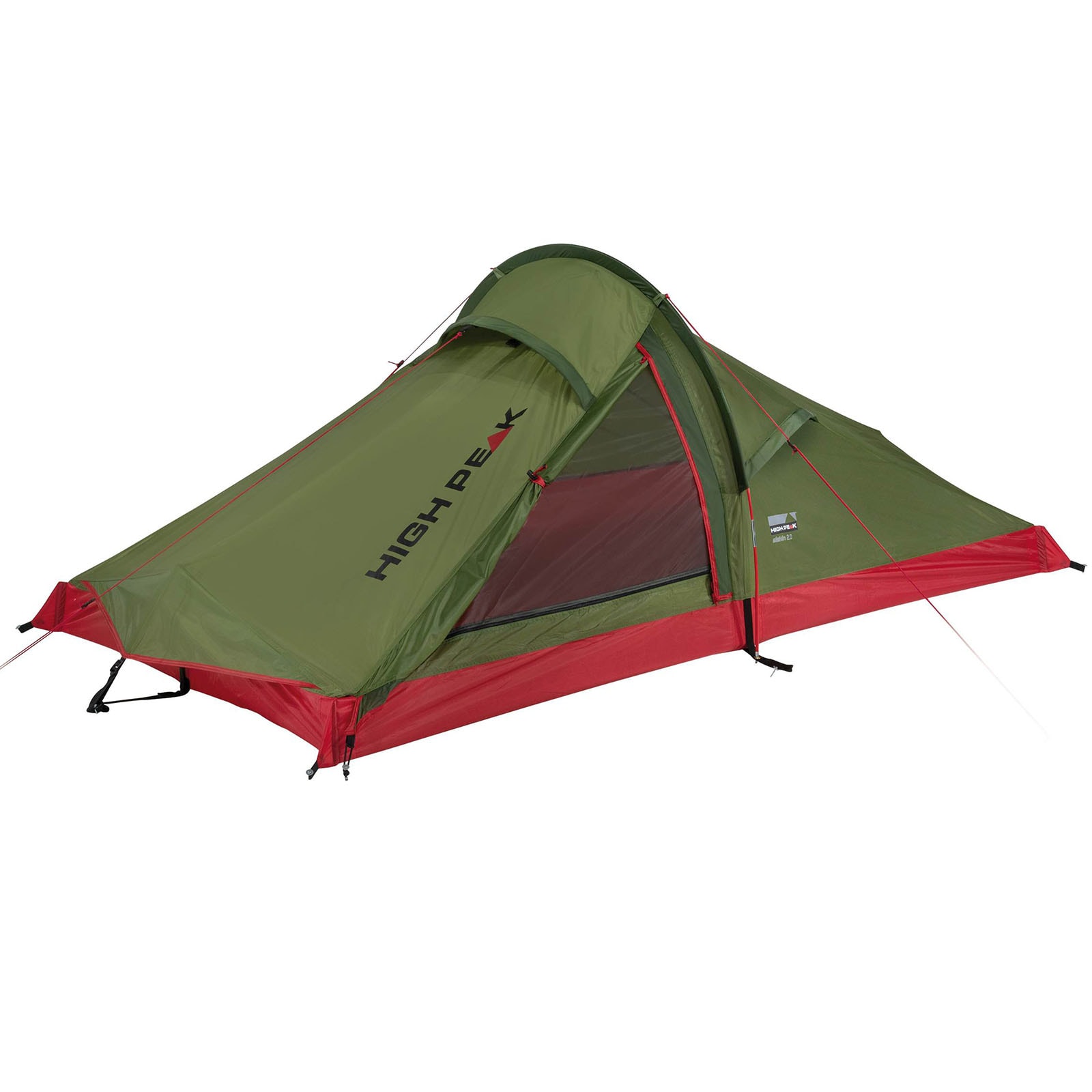 HIGH PEAK Trekkingzelt Siskin 2.0 LW Fahrrad 2 Personen Einbogen Zelt Alu 1,6 kg