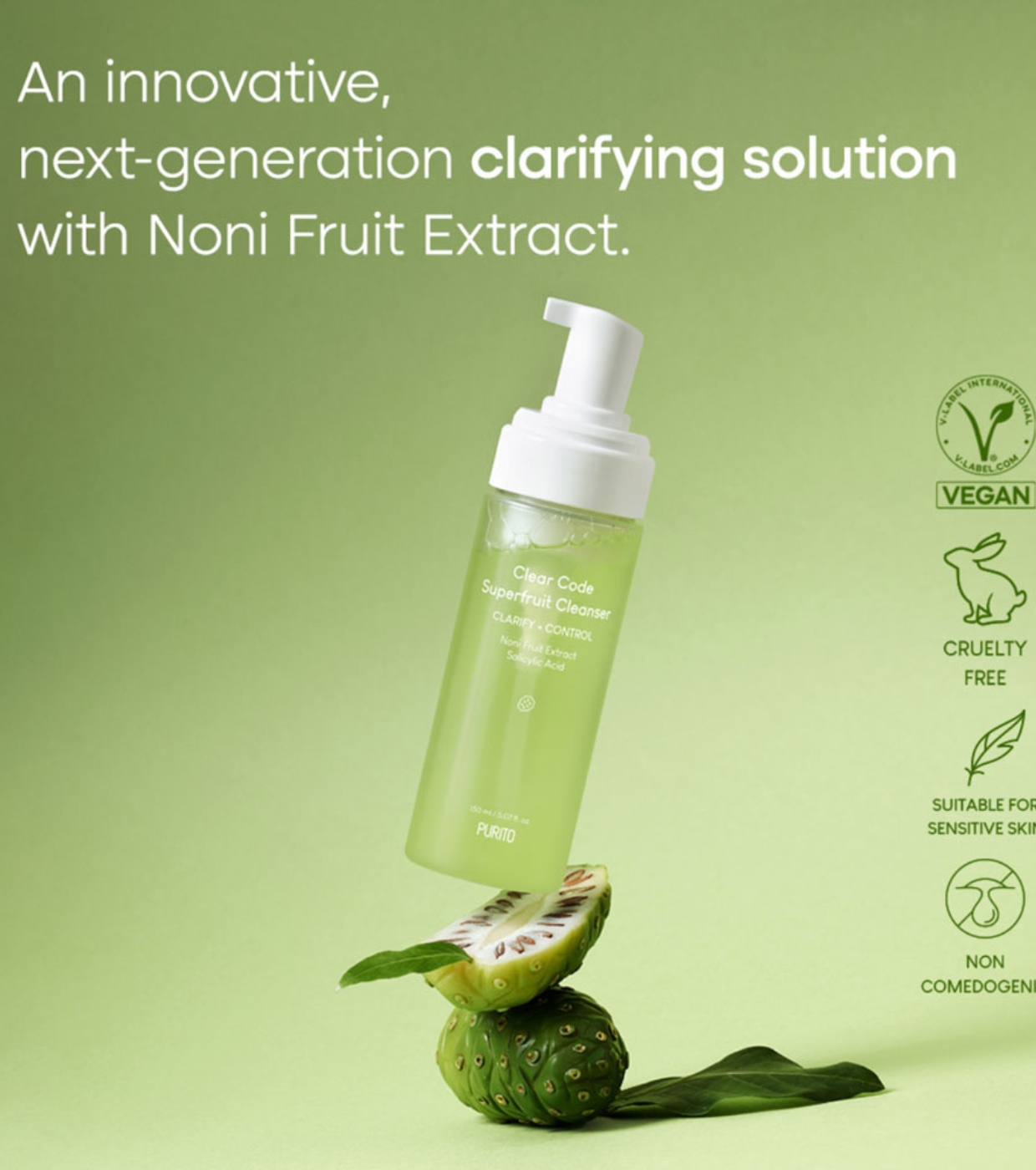 Purito - Limpador Facial Clear Code Superfruit