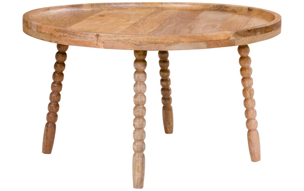 Couchtisch Jammu 60 x 35 cm, Nature<br>Sofatisch aus Mangoholz