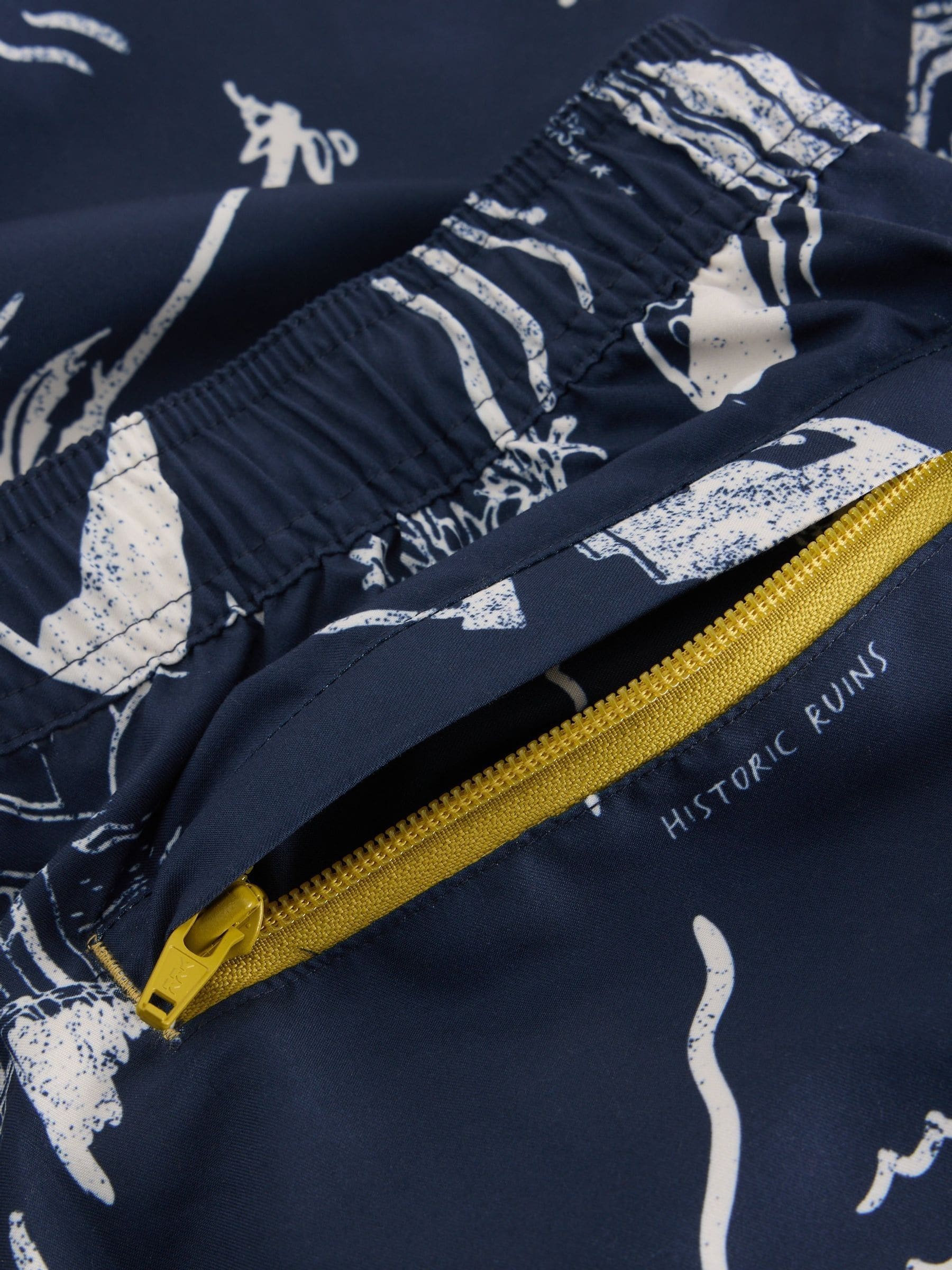 White Stuff Kaartprint Volley Zwemshort