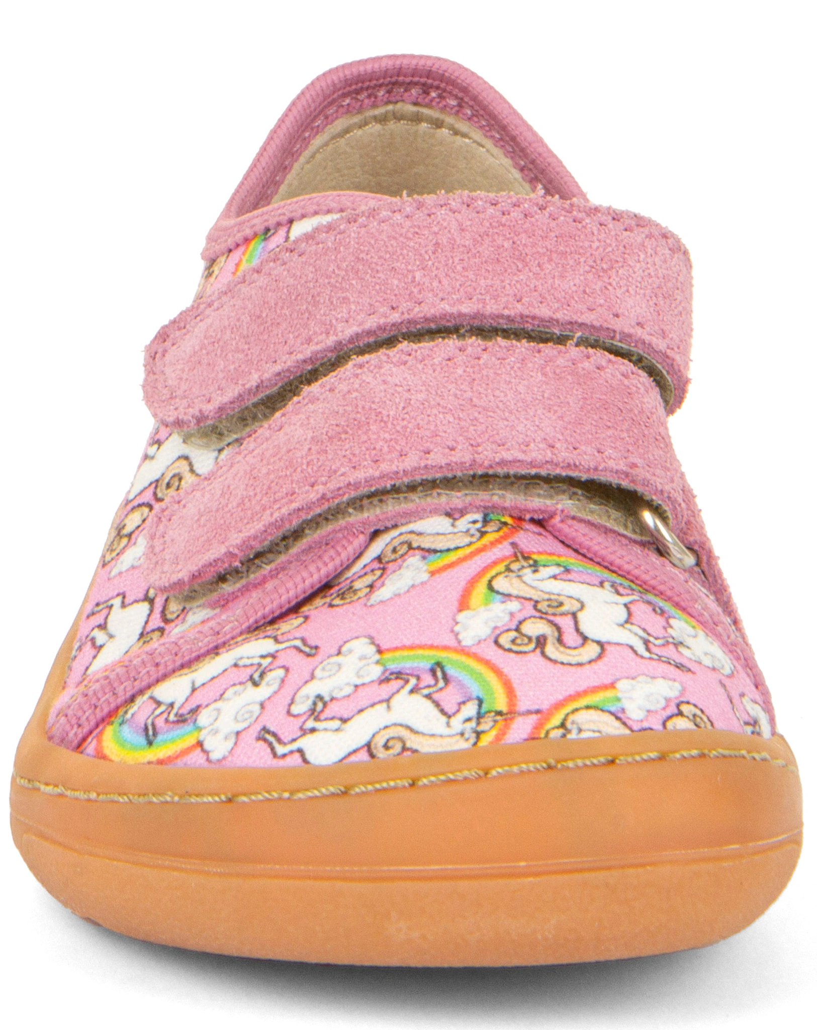 Klett-Halbschuhe CANVAS UNICORN in white/pink