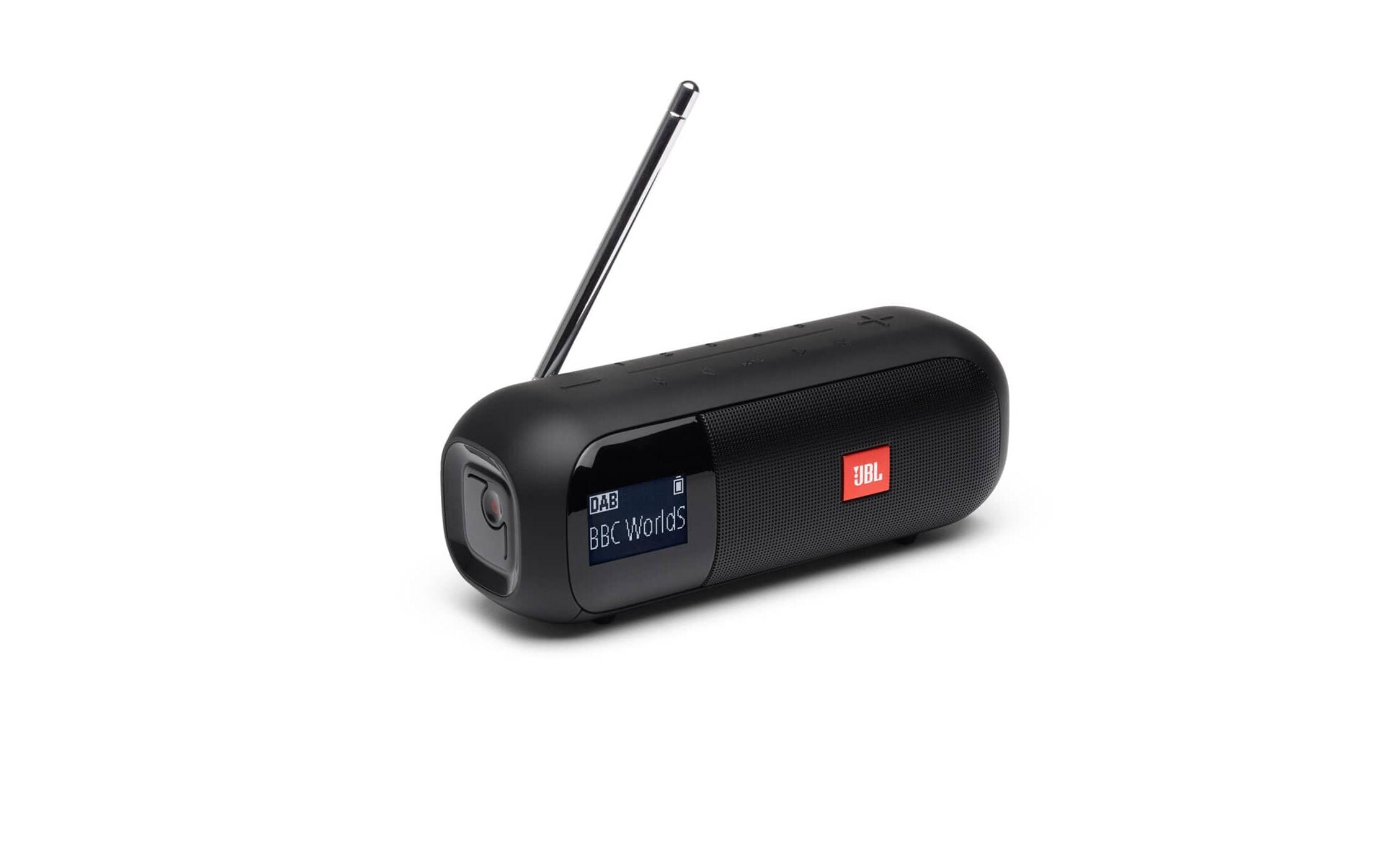 DAB+ Radio Tuner 2 Schwarz<br>Tragbares DAB/DAB+/UKW-Radio mit Bluetooth