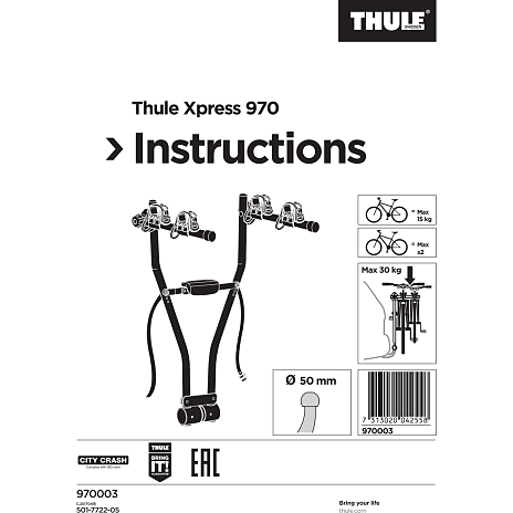 Thule Xpress cykelholder