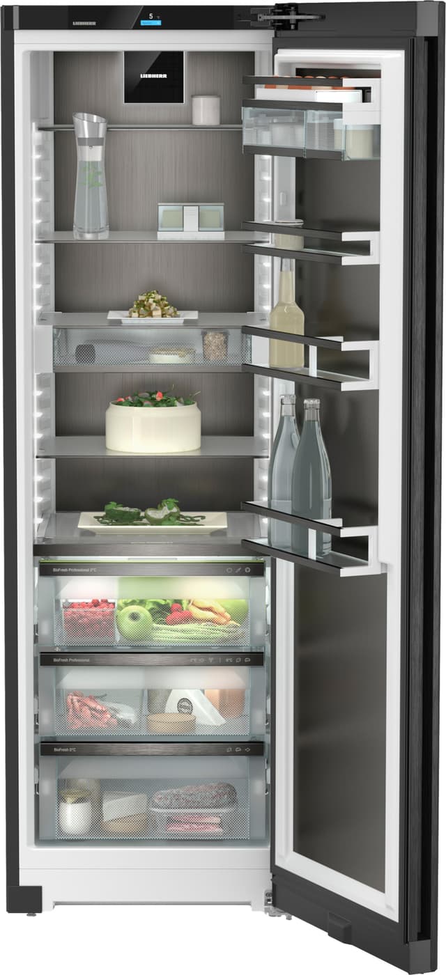 Liebherr Peak BioFresh køleskab RBbsc 528i-22 001 (Sort stål)