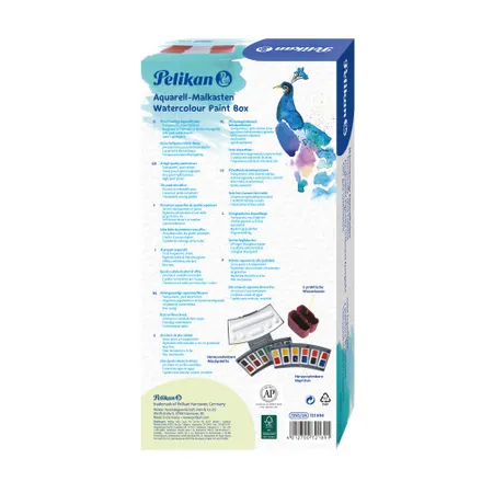 Pelikan Aquarell-Malkasten mit 24 Farben