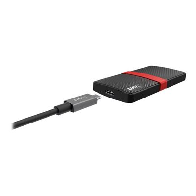 EMTEC SSD Power Plus X200 - SSD - Disque dur externe 1 To - USB 3.1