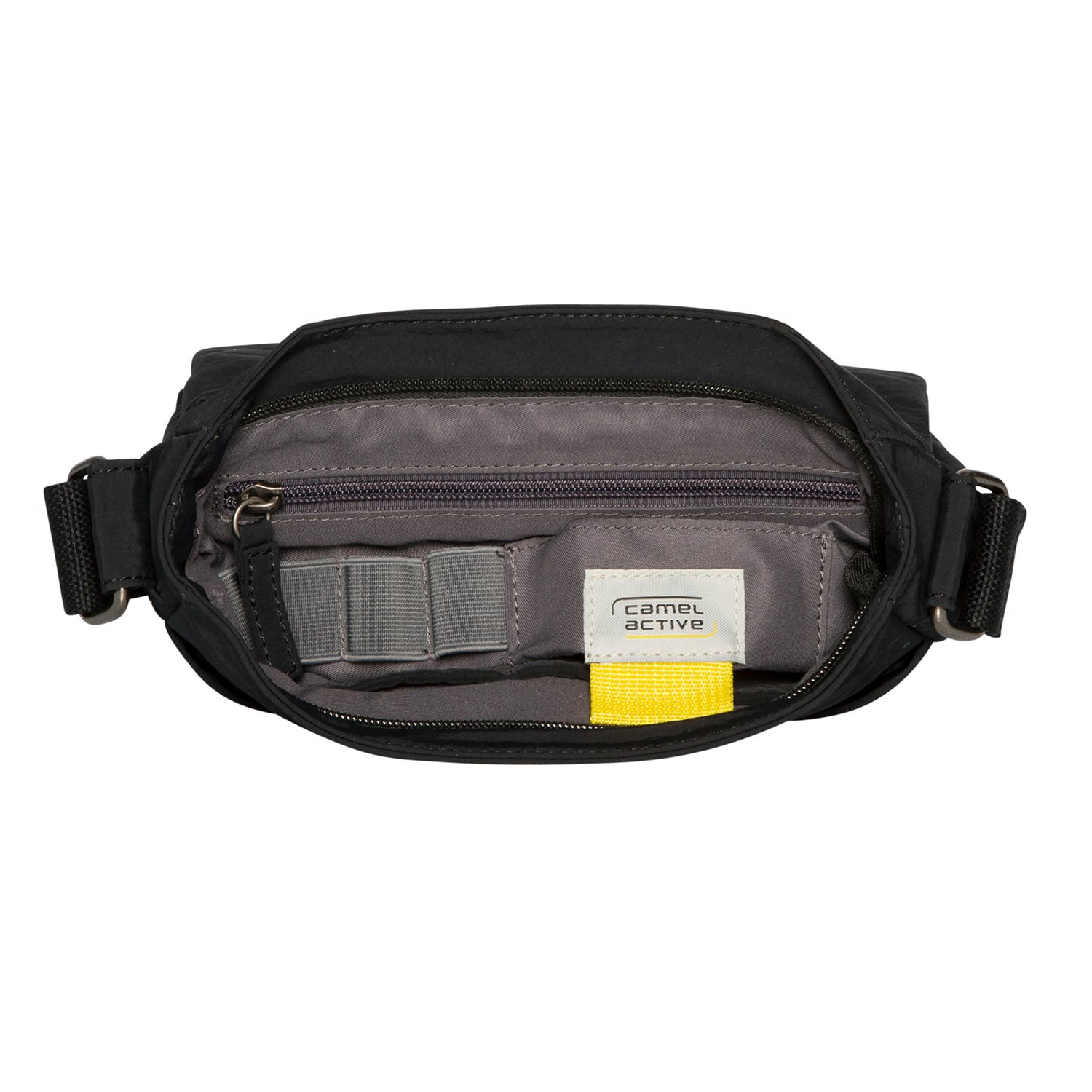 Camel Active City Flap Bag M Top Zip black