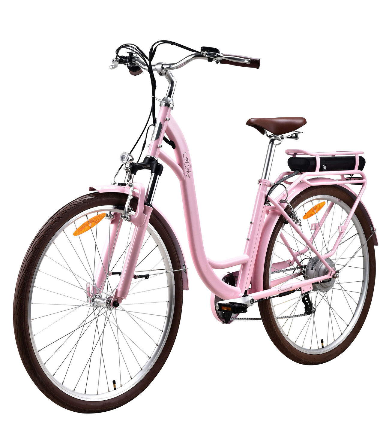 City-E-Bike mit Tiefeinstieg