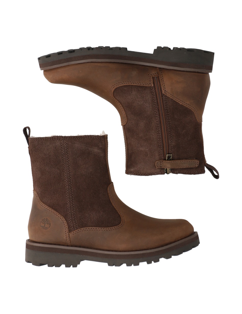 Courma Kid Warm Lined Boot DARK BRO