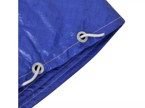 Couvertures de piscine 2 pcs PE Ronde 540 cm 90 g/m2