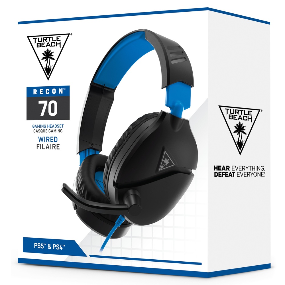Turtle Beach Recon 70p Gaming-Headset für PS5, PS4, Xbox, Switch und PC