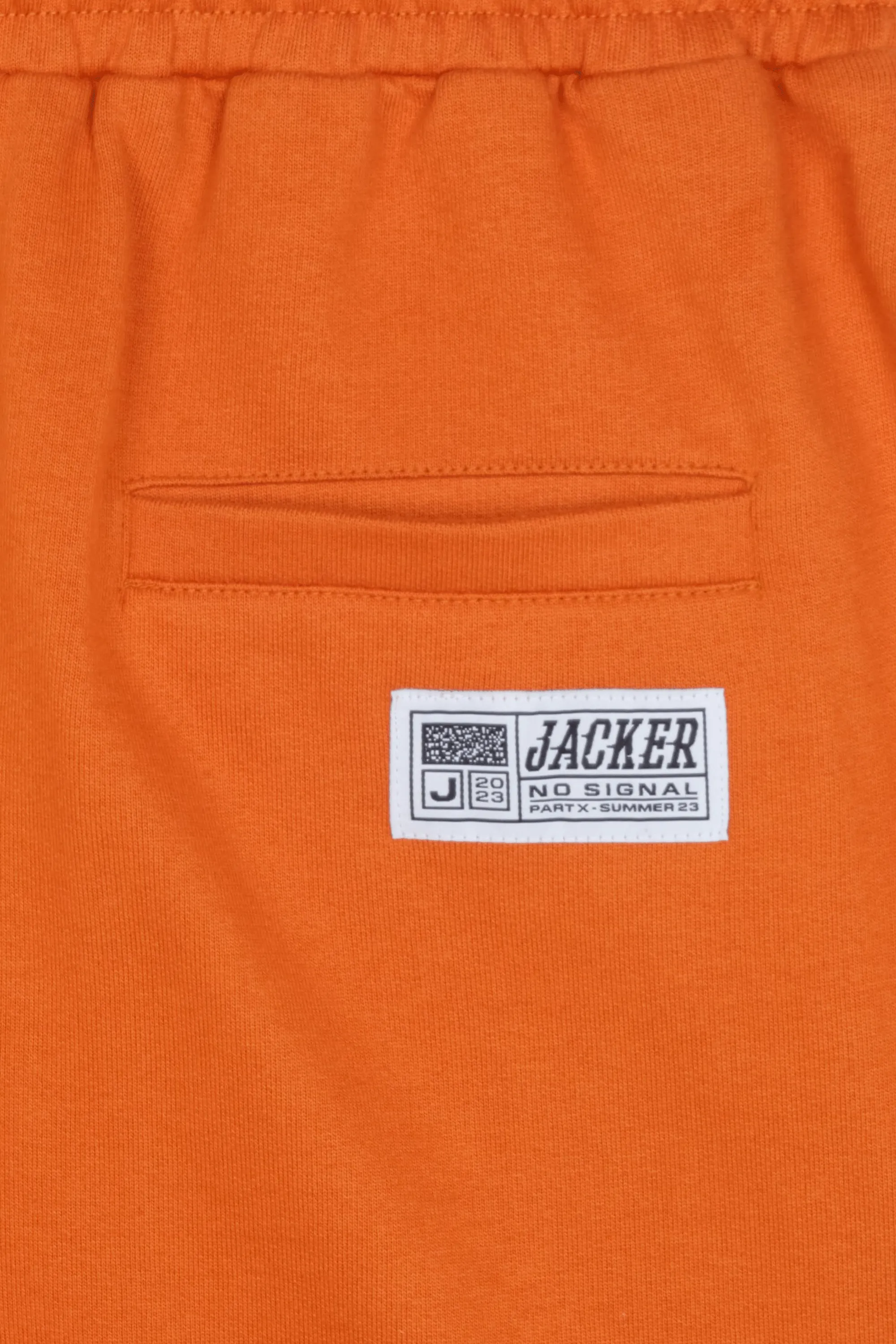 JACKER Short  NO SIGNAL FLEECE Marron
