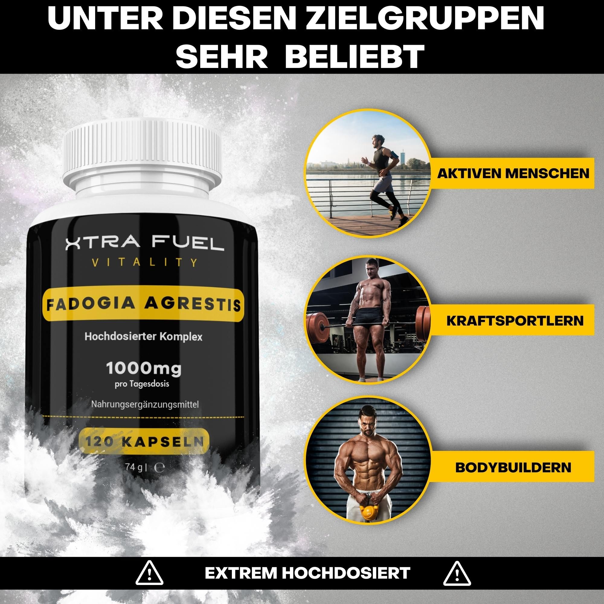 XTRA FUEL Fadogia Agrestis Kapseln