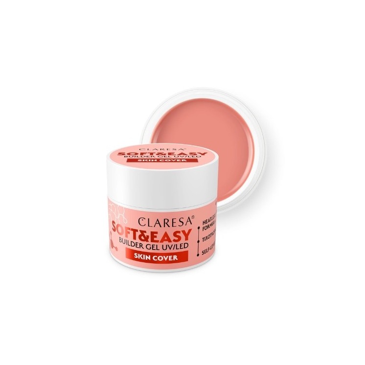Claresa Soft & Easy Skin Cover Nagelaufbaugel 45 g