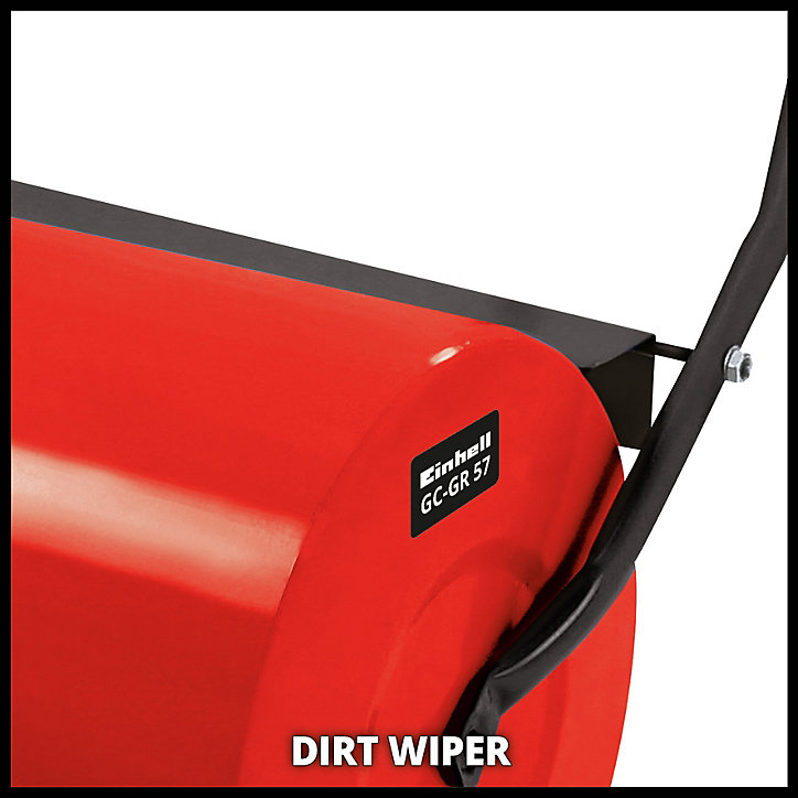 Rouleau à gazon Einhell métal rouge 46L