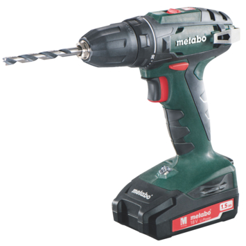Metabo accuboormachine BS18 incl. 2 accu's 1.5Ah en koffer