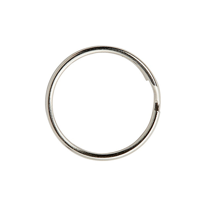 Lot de 6 anneaux brisés ø18 mm