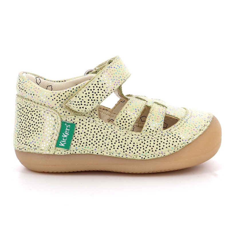 Kickers Kickers Sushy Jaune Argenté