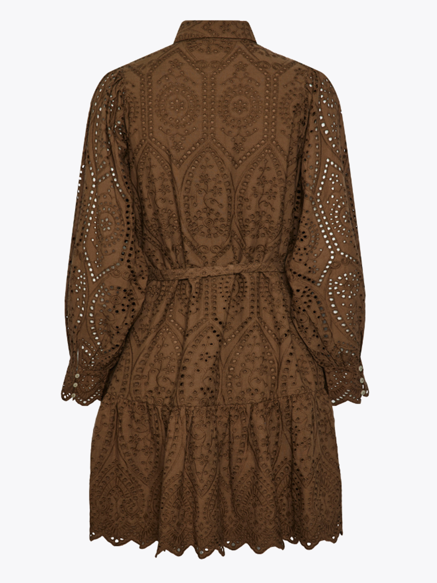 Holi Long Sleeve Belt Dress