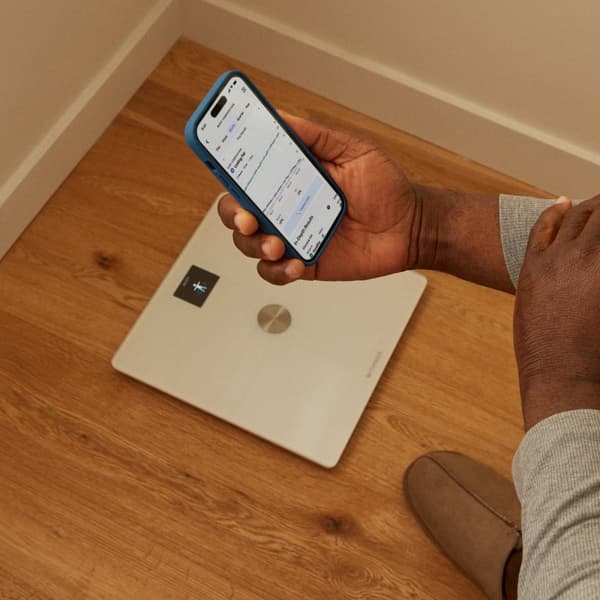 Withings Body Comp White kroppsanalysevekt med wifi-tilkobling