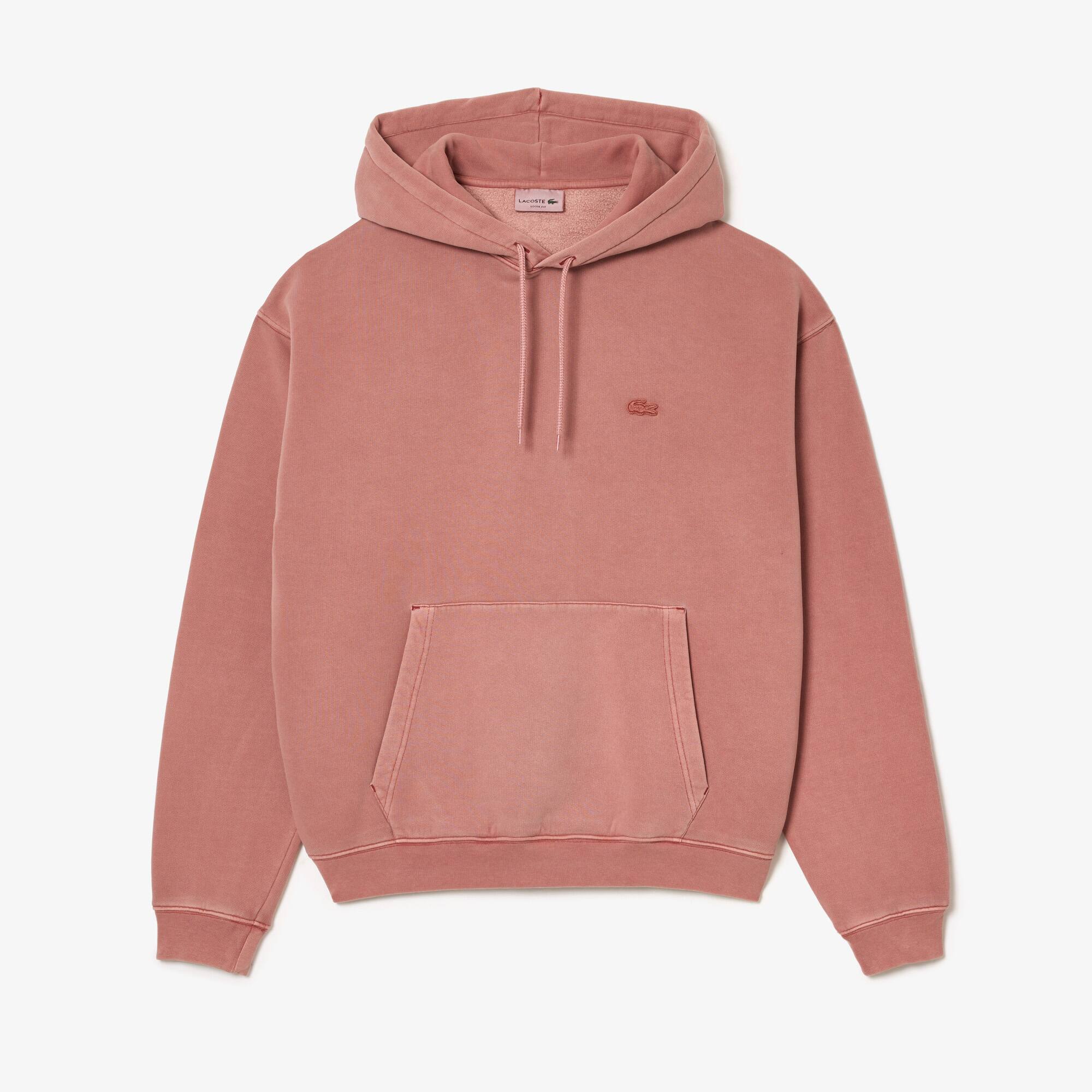 Jogger Hoodie aus Baumwollfleece Sweatshirts - Rosa - Lacoste - Unisex
