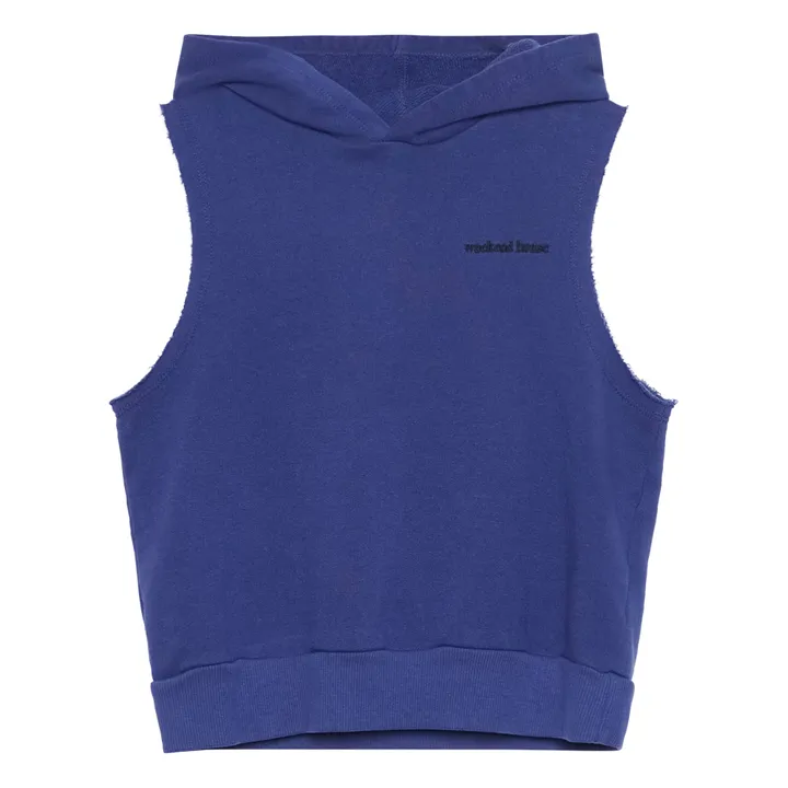 Weekend House Sweat Long Legs Coton Bio | Bleu marine