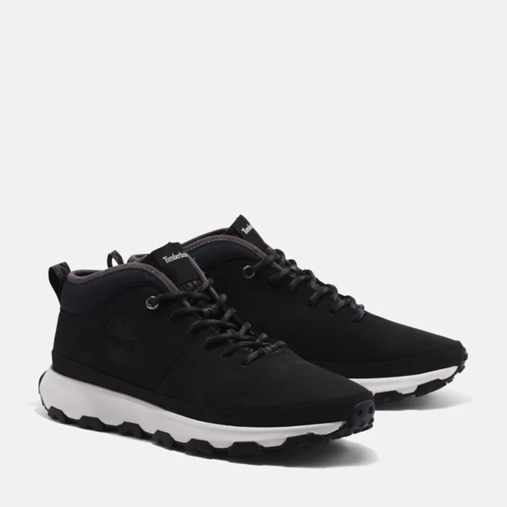 Chaussure de randonnée Winsor Trail Outdoor pour homme en noir