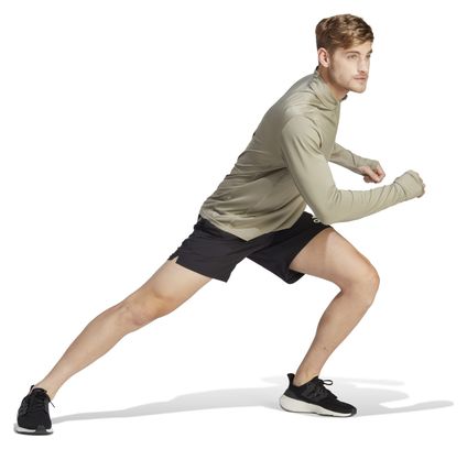 Haut 1/2 zip adidas running Own The Run Gris