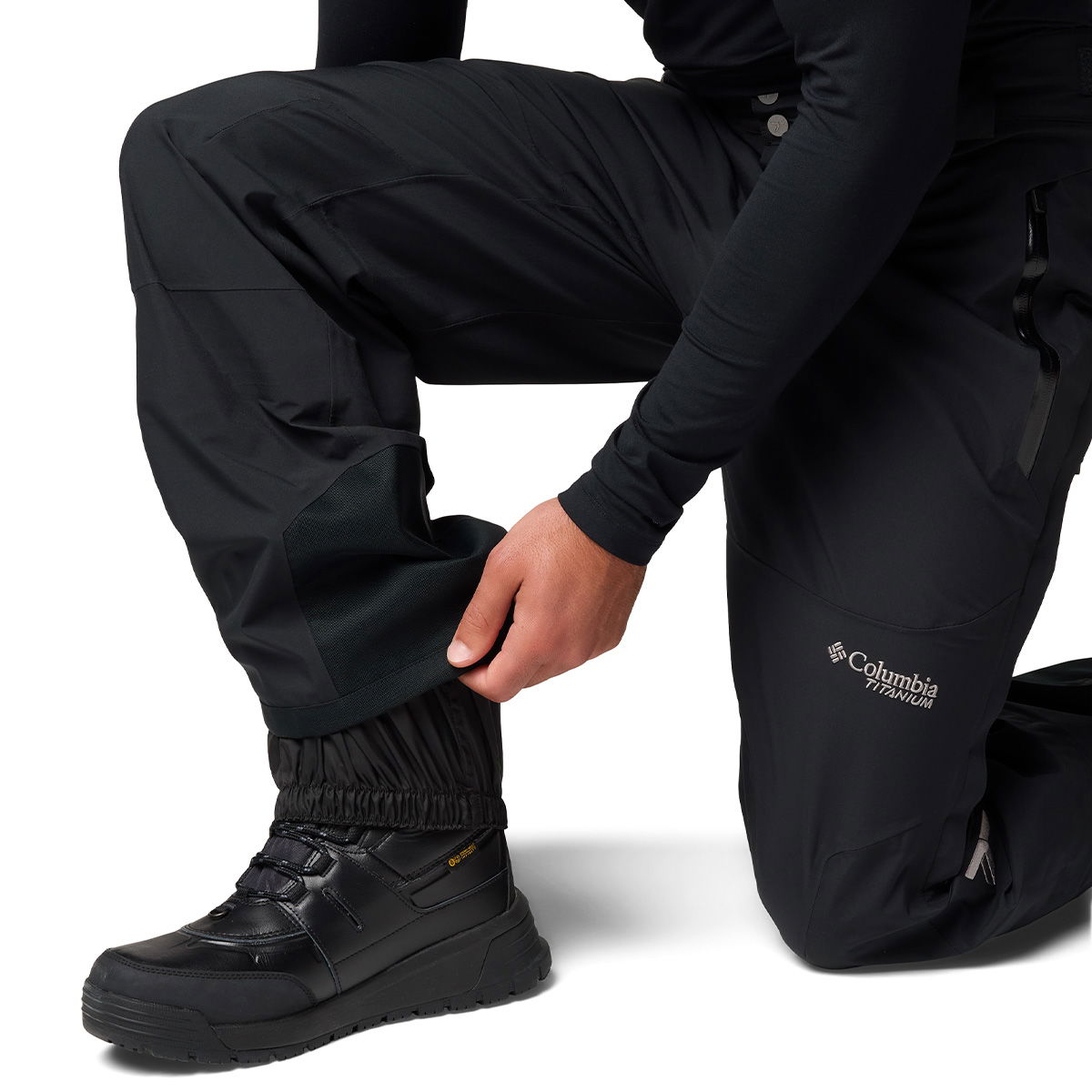 Columbia Platinum Peak II 3-lags skibukser, herre (Black)
