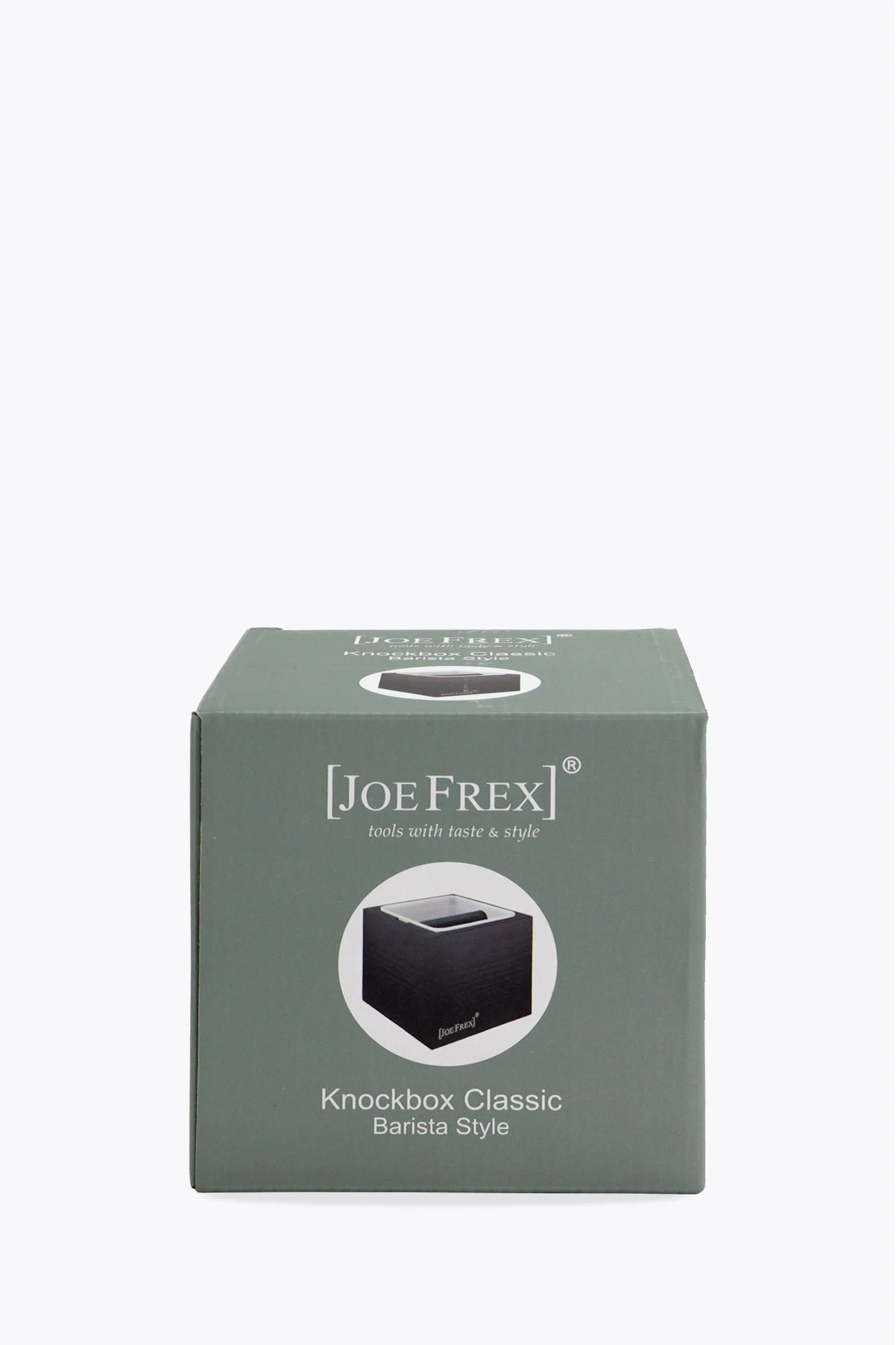 JoeFrex Abschlagbehälter Classic schwarz