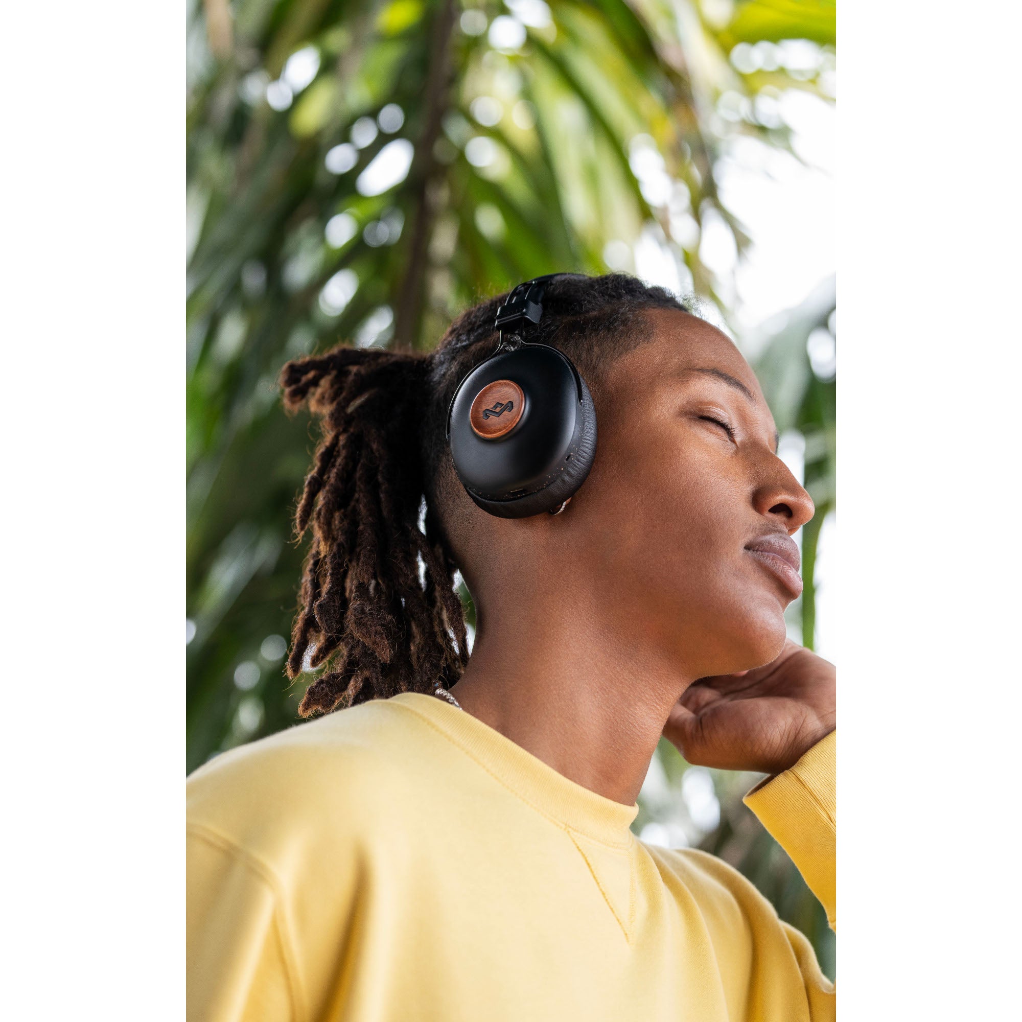 House of Marley Positive Vibration Frequency Signature Black Bluetooth-koptelefoon