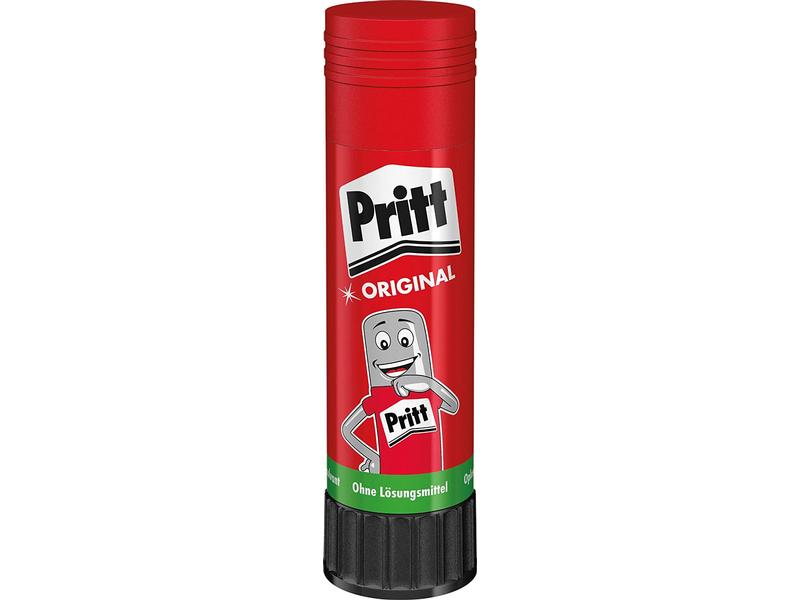 Pritt Klebestift 22 g, 2 Stück Kinderfreundlicher Leimstift für kreative Bastelarbeiten