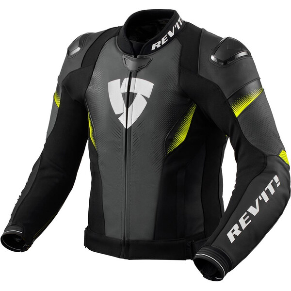 Rev'it - Blouson Control Noir / Jaune fluo