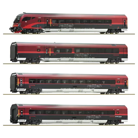 Roco 74037 - 4-tlg. Set: Railjet, ÖBB