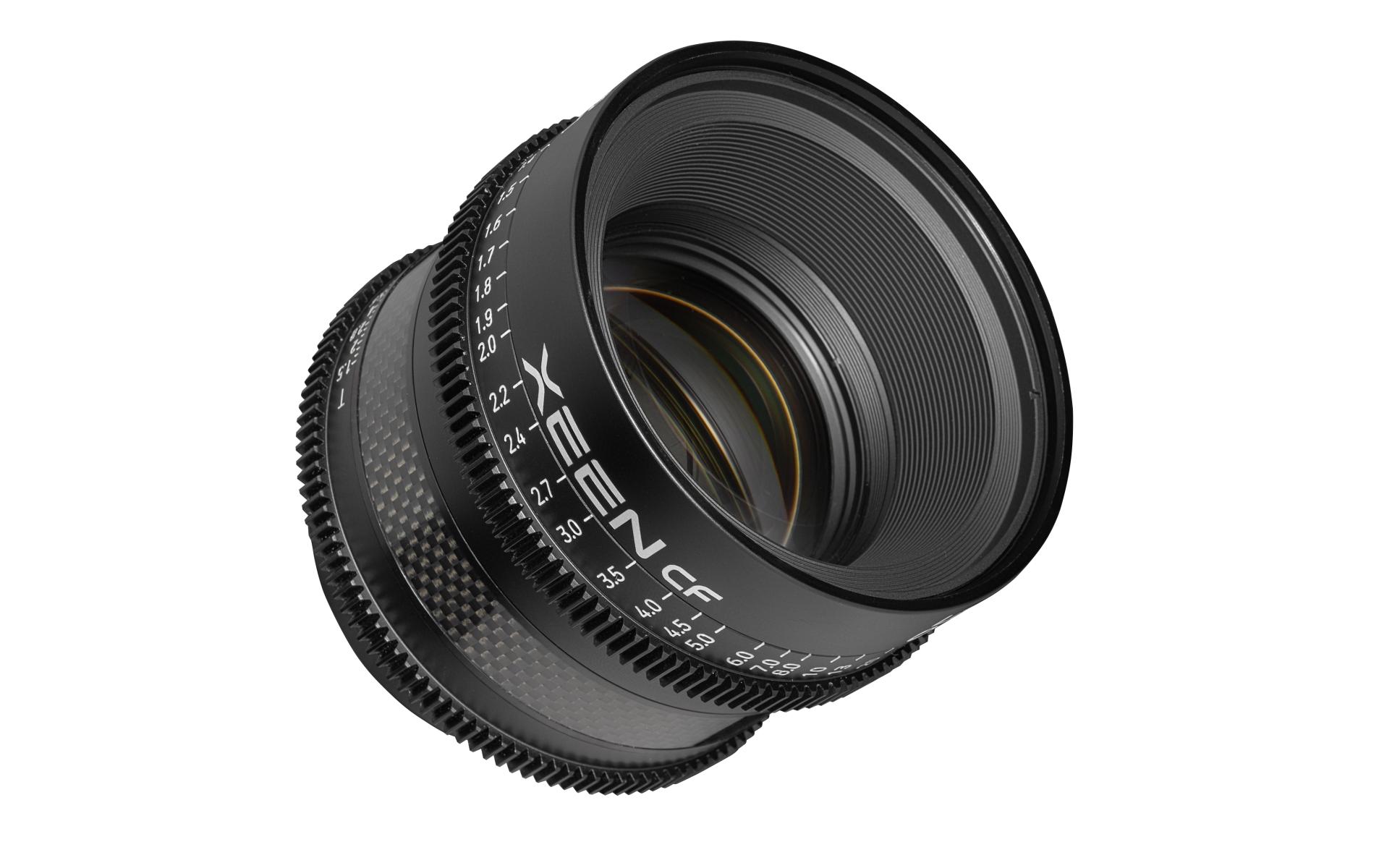 Festbrennweite XEEN CF Cinema 85mm T1.5 – Arri PL<br>Kompaktes und flexibles Filmobjektiv
