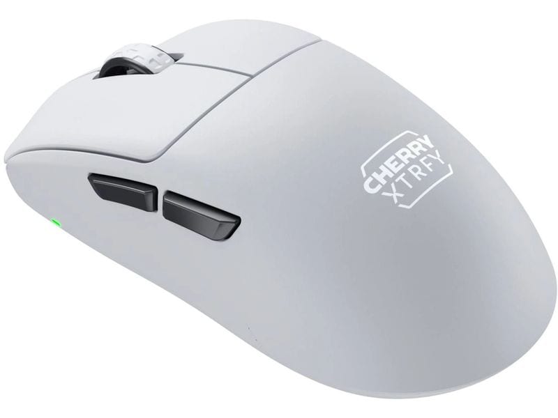 Cherry Gaming-Maus XTRFY M68 Pro Weiss Ultraschnelle ergonomische Gaming-Maus