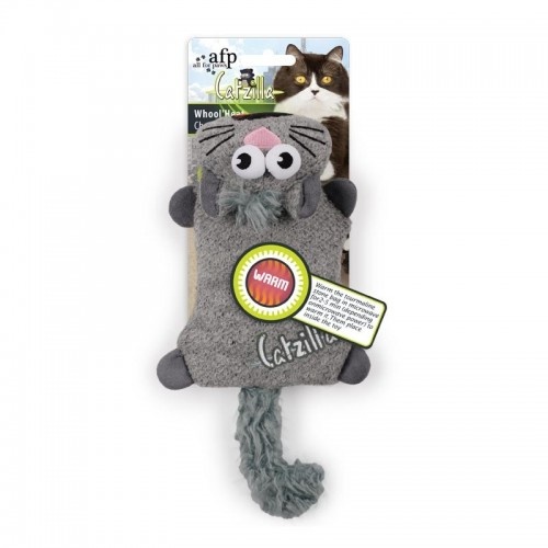 Rato de pelúcia térmico de lã Catzilla da AFP para gatos